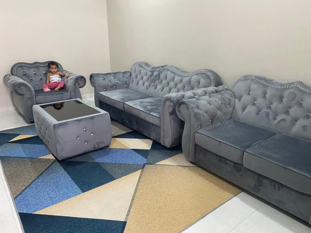Camelback Sofa Set gallery photo