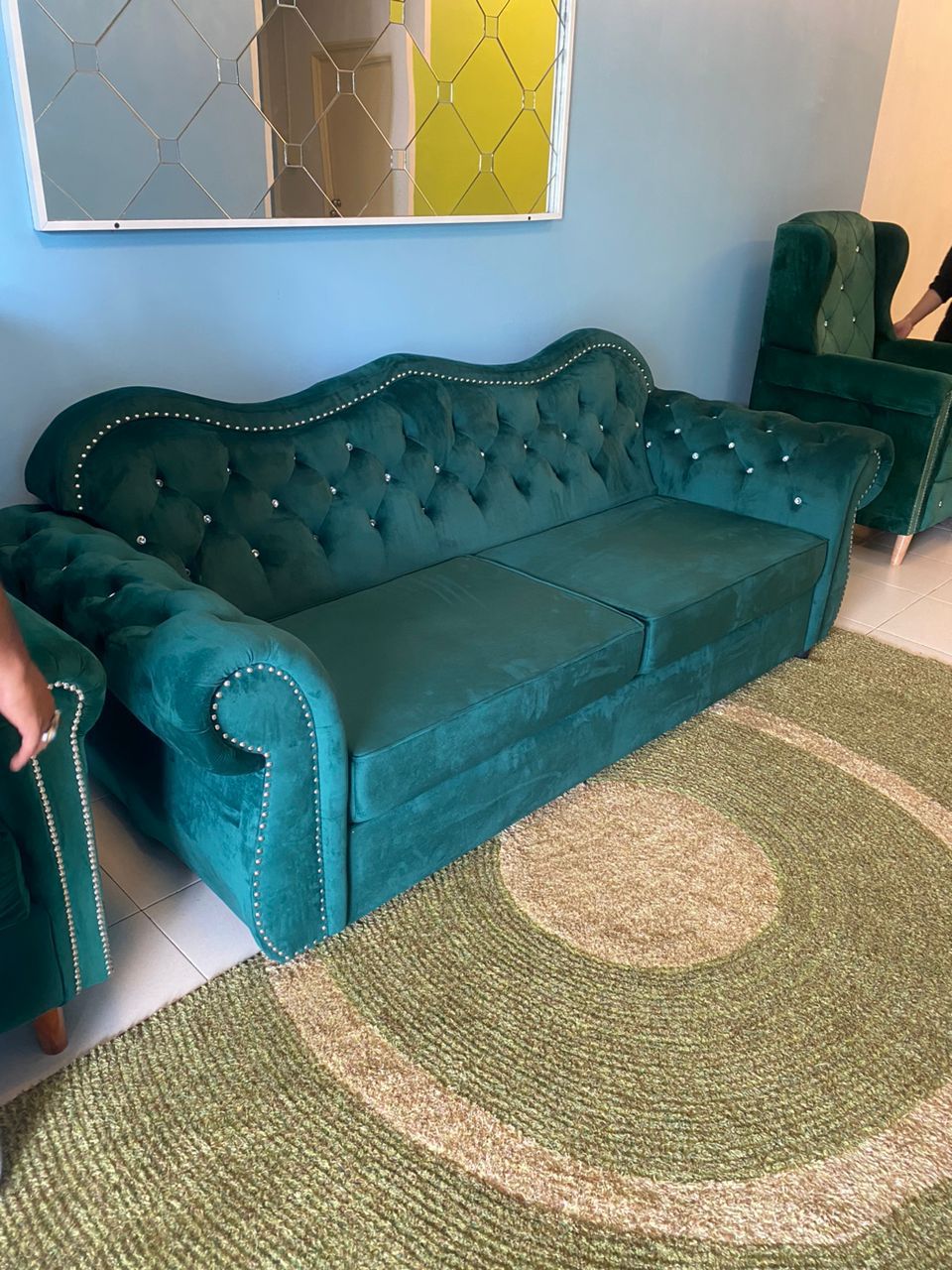 Camelback Sofa Set gallery photo