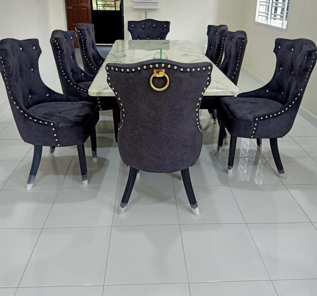 Helana Marble Dining Set gallery photo