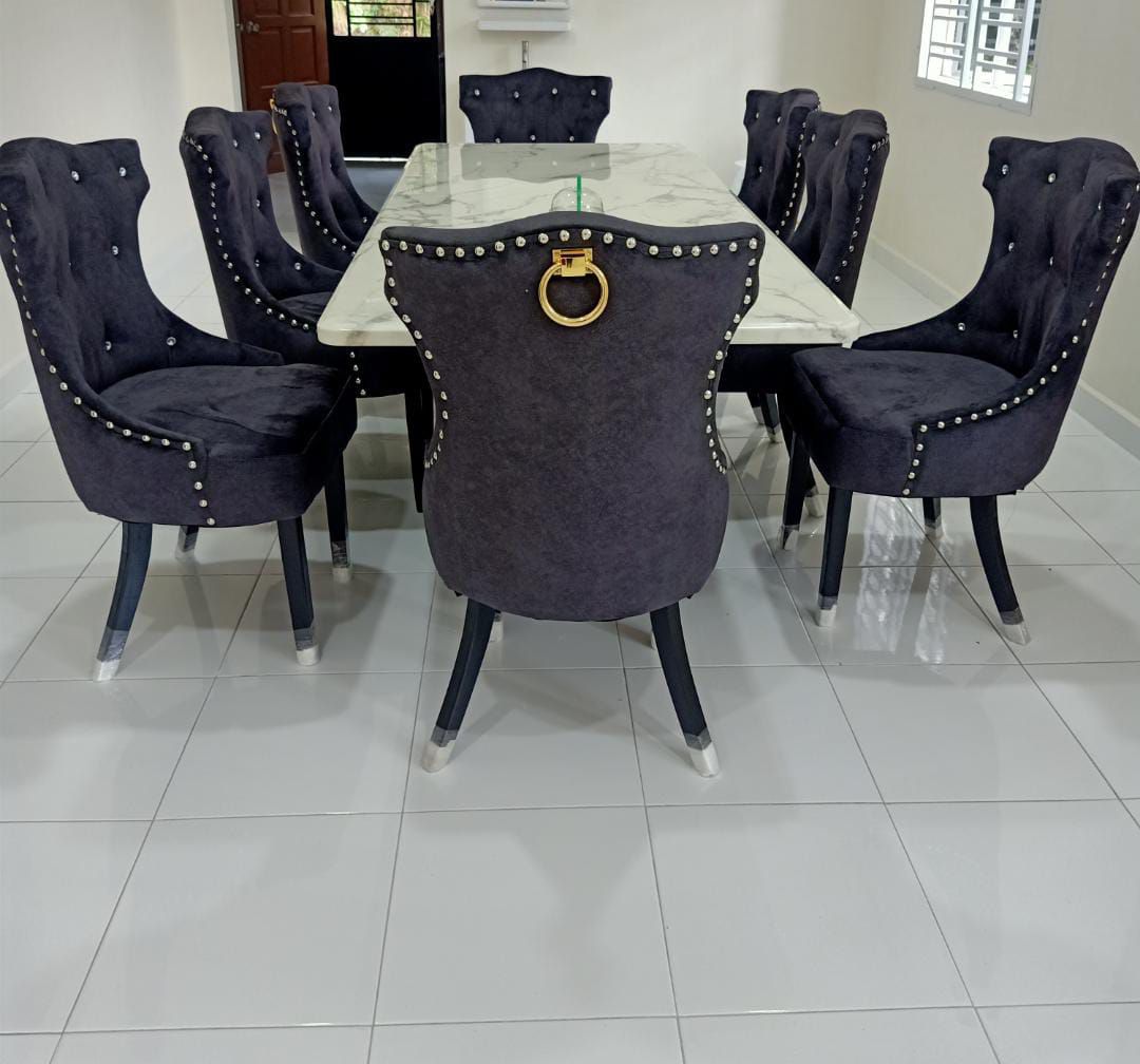 Helana Marble Dining Set gallery photo