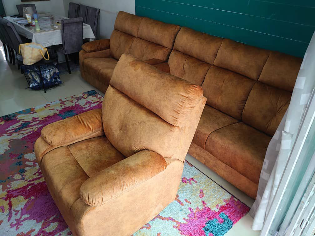 Arlo Series 1+2+3 Seater Sofa Set Malaysia styled interior view