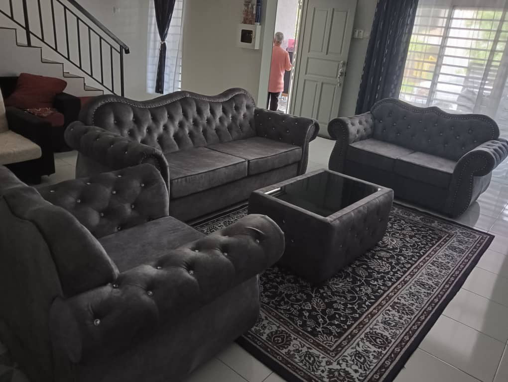 Camelback Sofa Set gallery photo