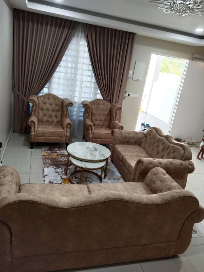 Camelback Sofa Set gallery photo