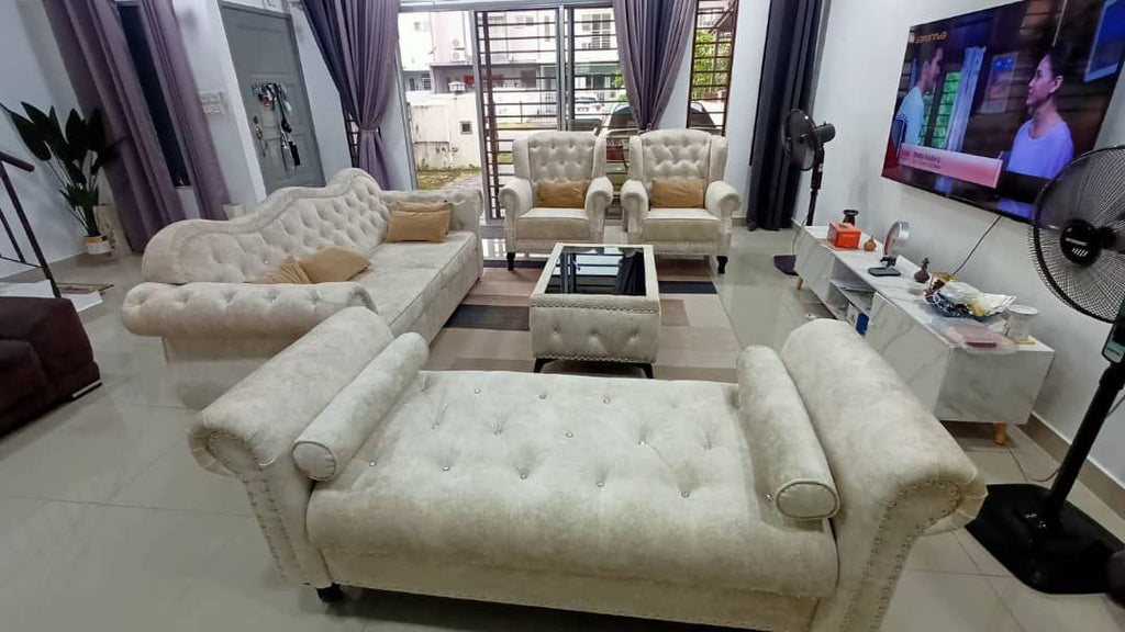 Camelback Sofa Set gallery photo