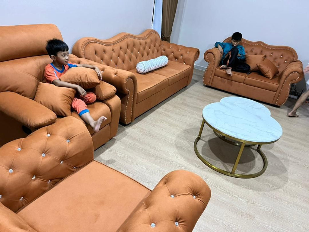 Camelback Sofa Set gallery photo
