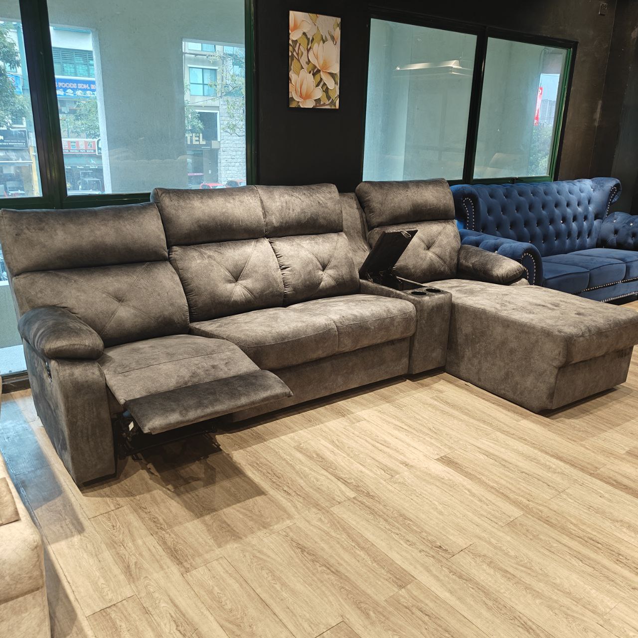 CozyRecline L-Shaped Sofa lifestyle image