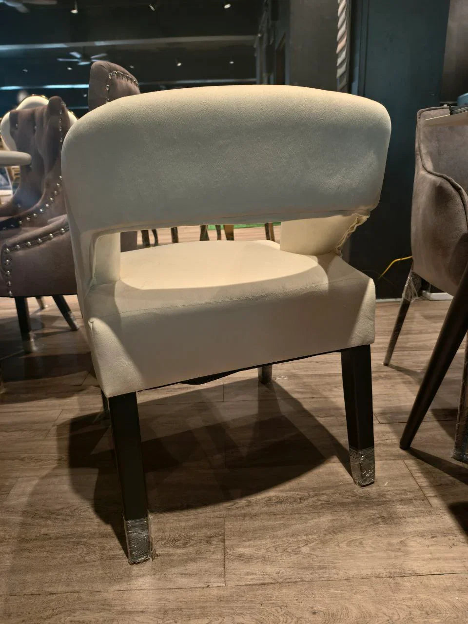 The Ren Dining Set angled room view
