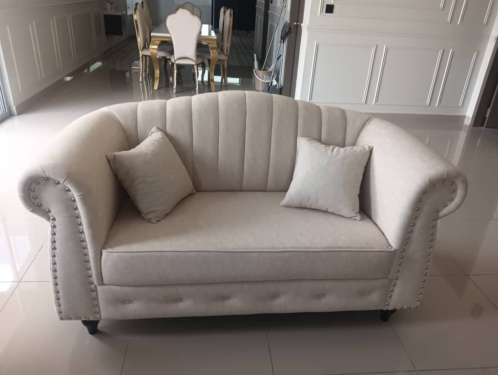 Royal Shell Sofa Set living room view