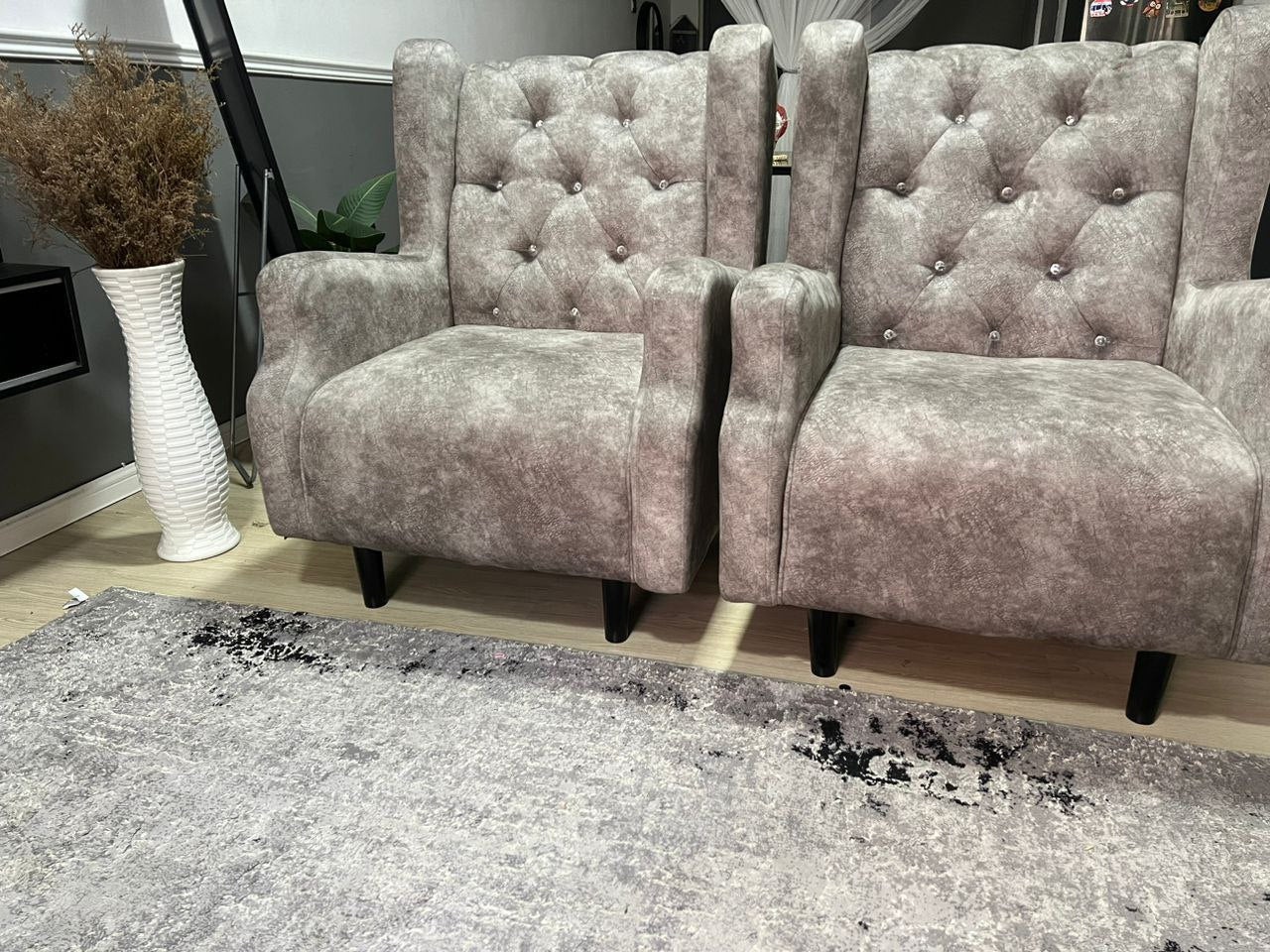 Classic Wing Chair living room view