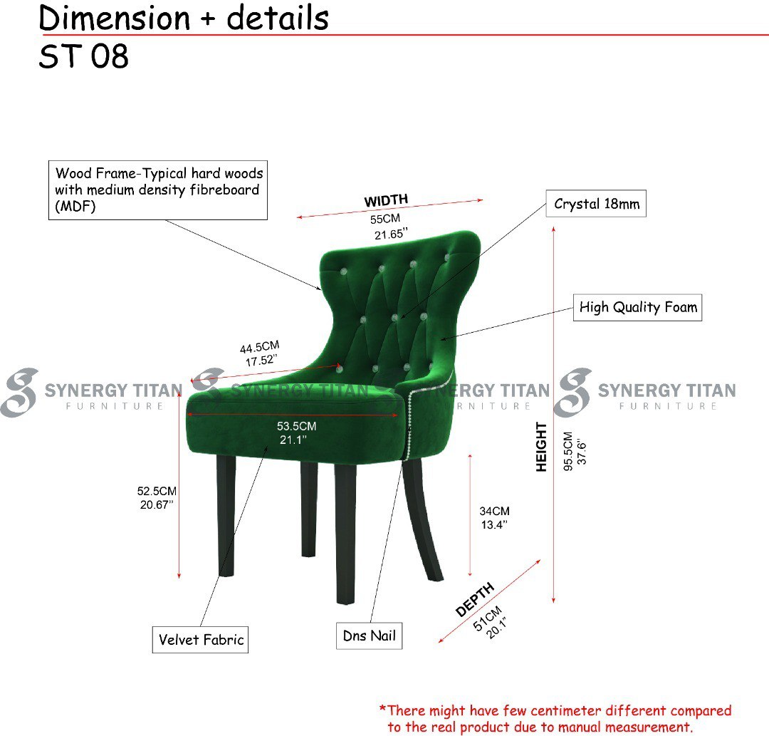 Butterfly Dining Chair angled room view