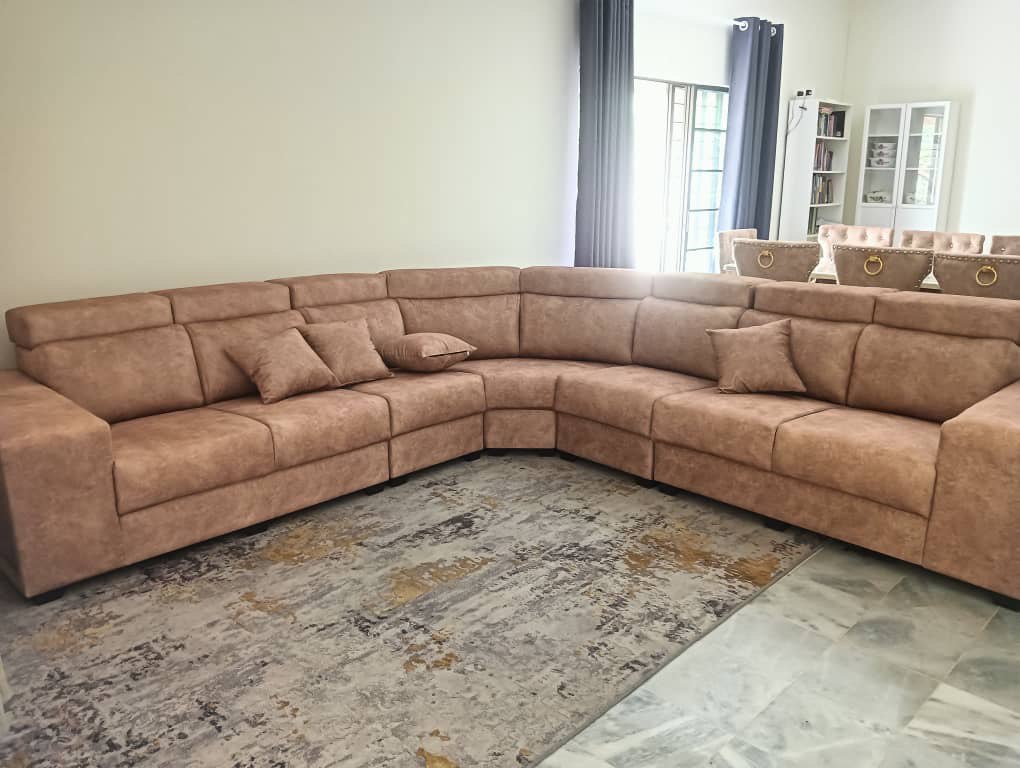 Grand Corner Sofa angled room view