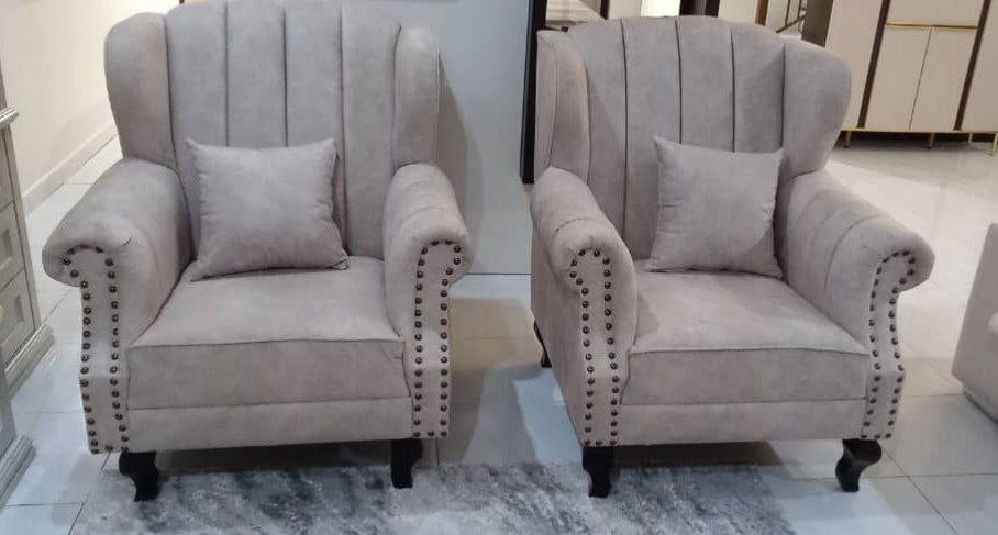 Ella Wing Chair angled room view