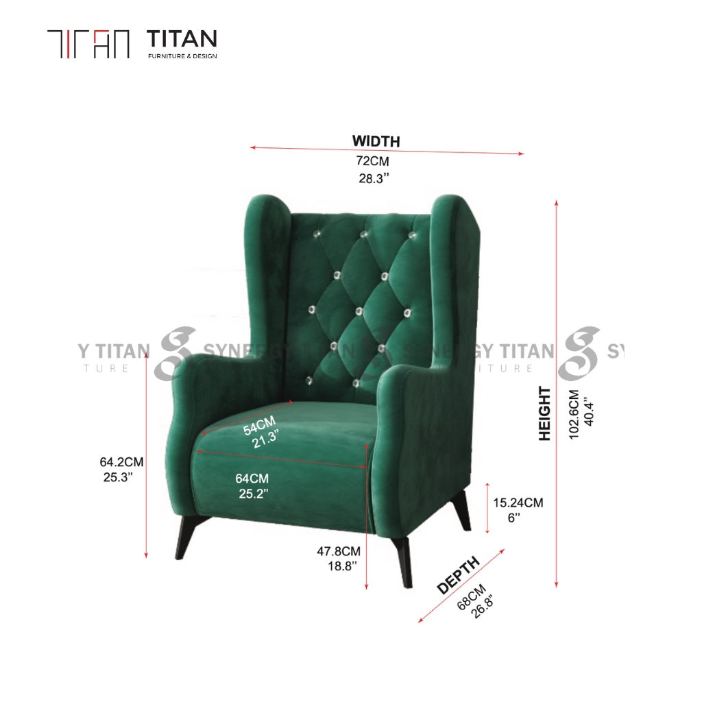 Highback Sofa Set room setting